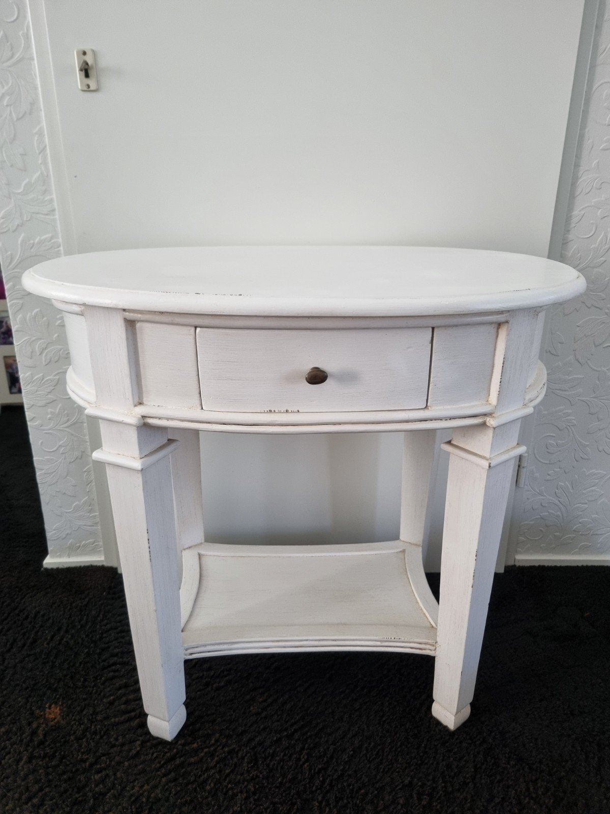 Brocante side - table ovaal., Ophalen