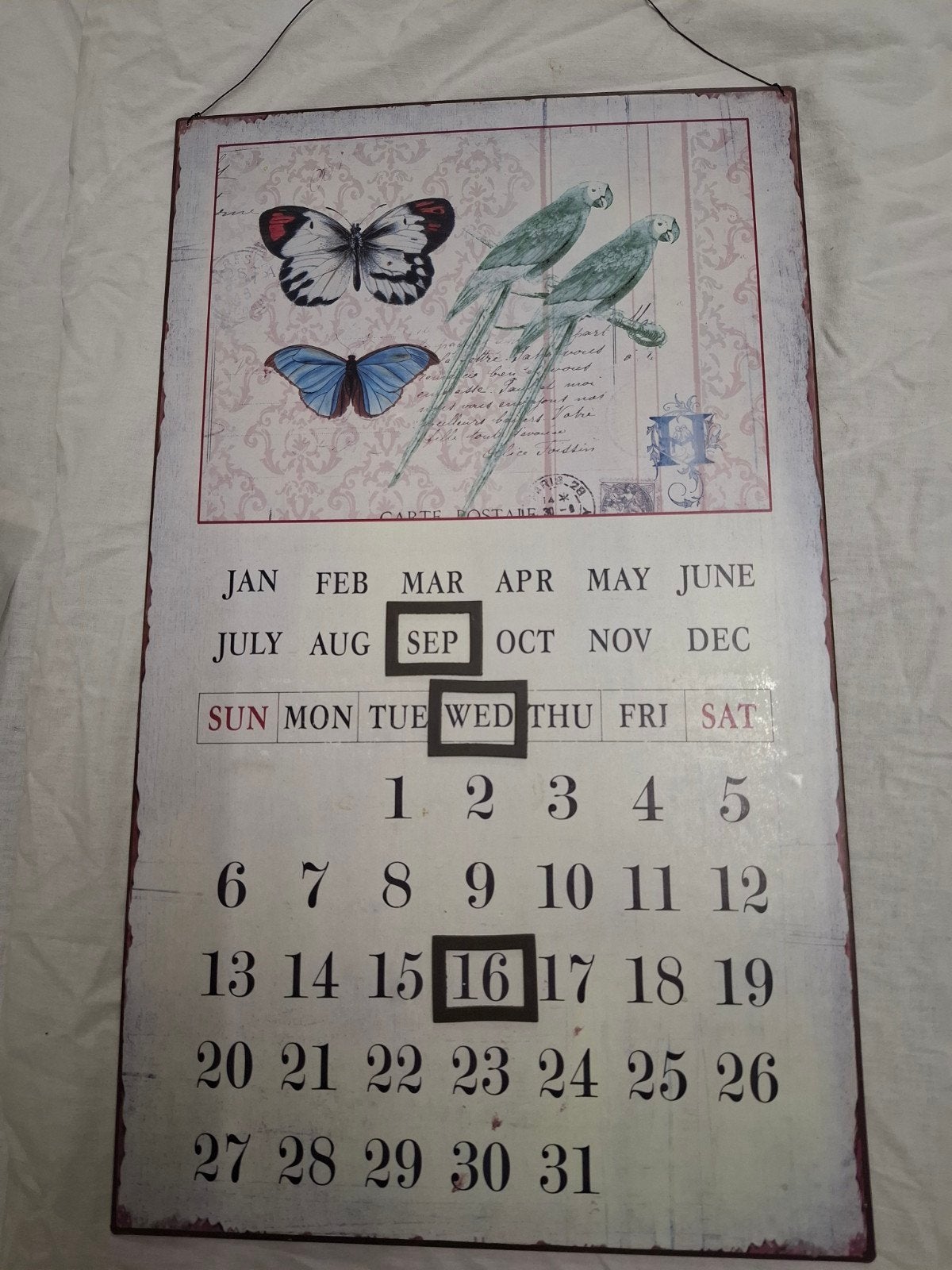 te koop: magneet kalender., Diversen, Ophalen, Jaarkalender