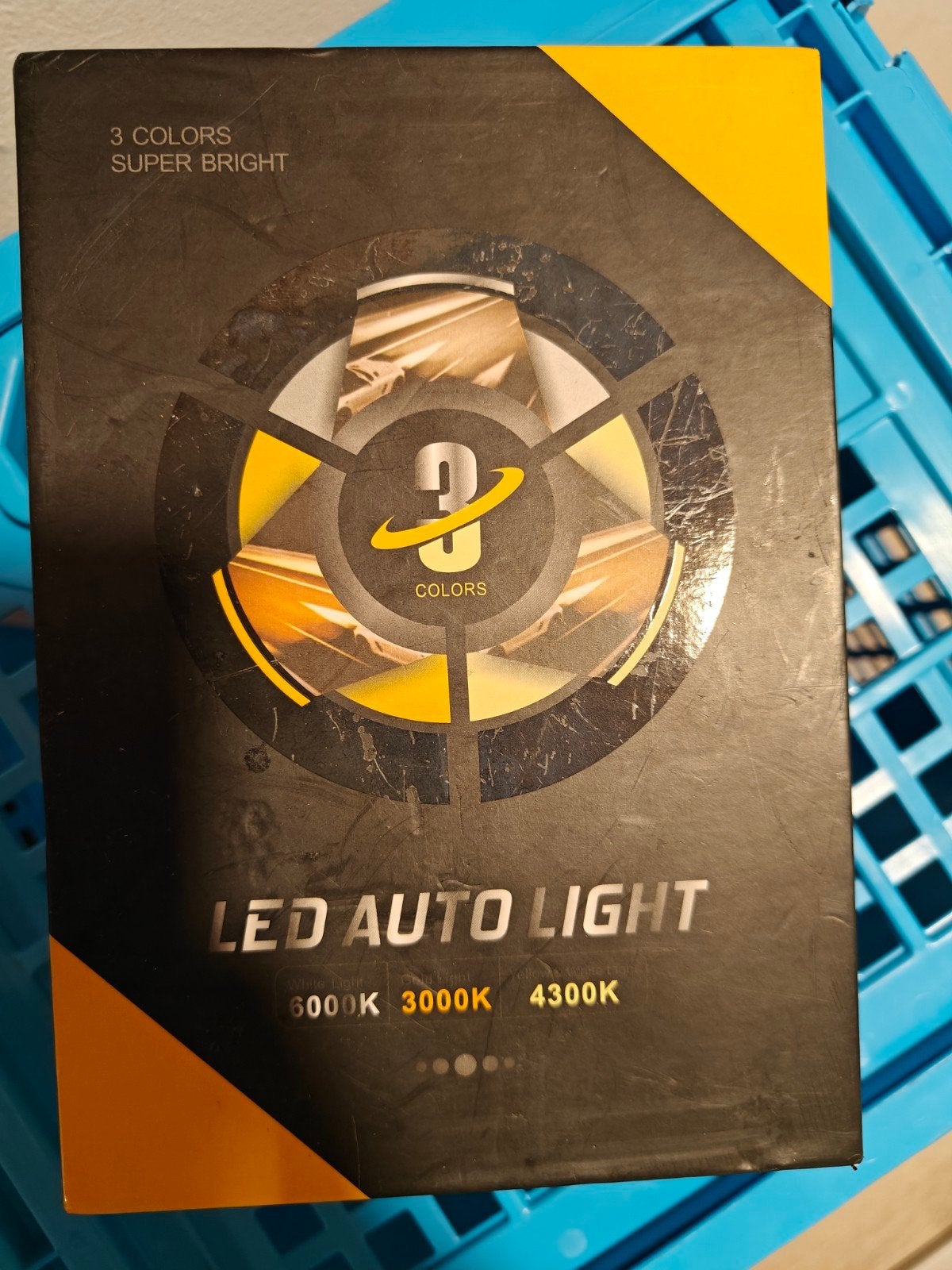 H4 LED AUTO LIGHT 3 kleuren in één lamp. 6000 / 3000 & 4300K, Ophalen of Verzenden, Nieuw