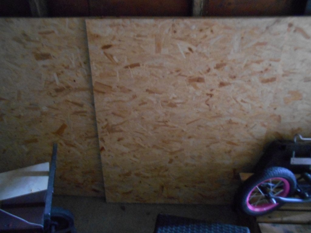 2 OSB platen 244x122x 1.8cm, Doe-het-zelf en Verbouw, Platen en Panelen, Ophalen, Nieuw, Hout