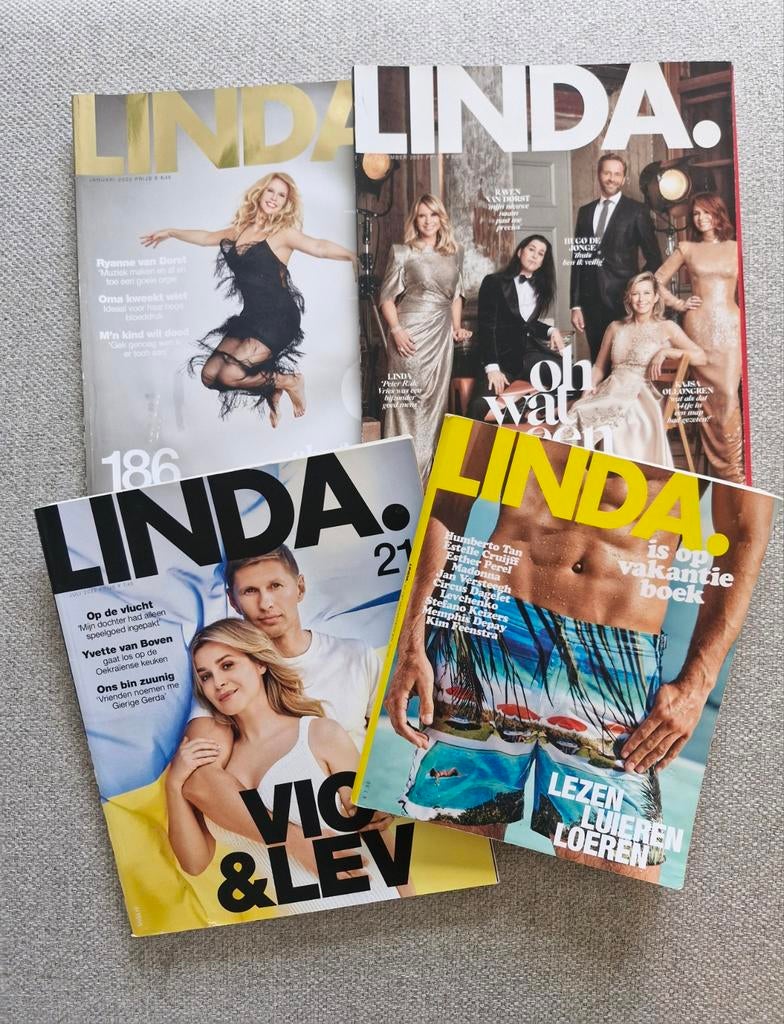 12 Linda magazines, Ophalen of Verzenden