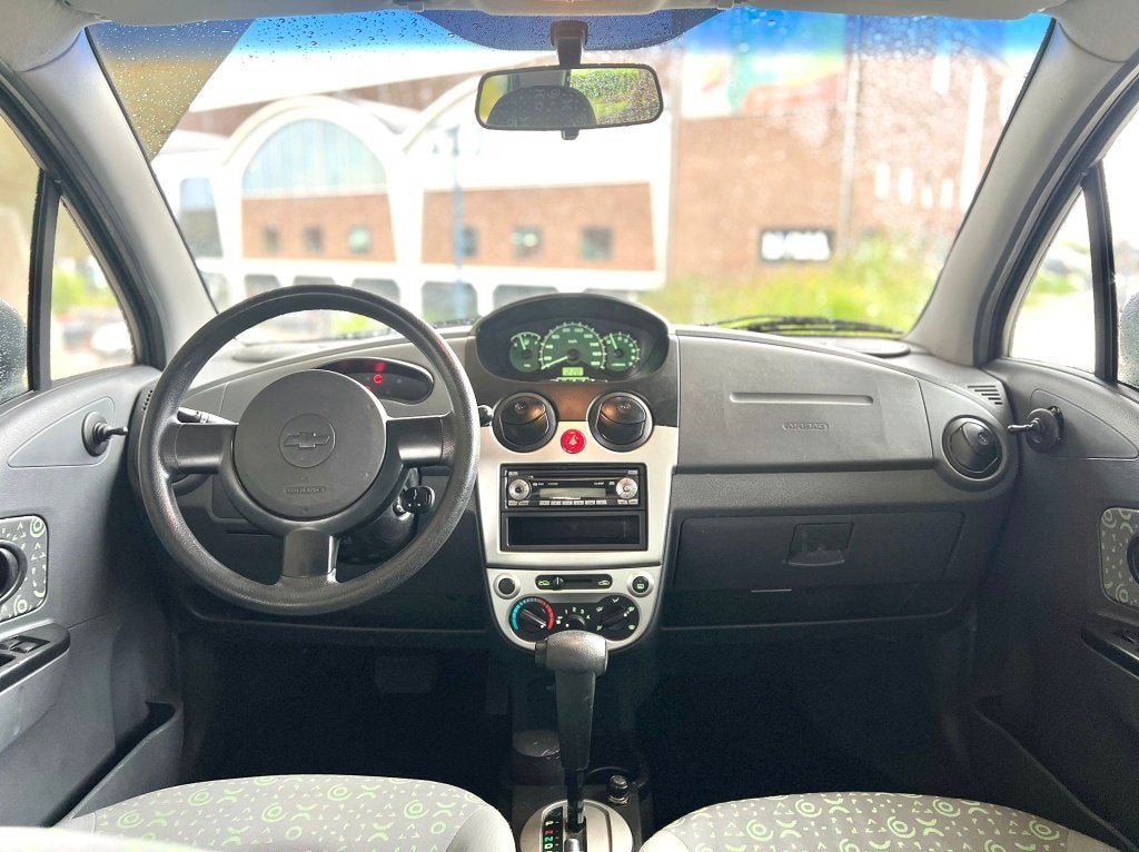 Chevrolet Matiz 0.8 AUT 2006 Groen 32.000 KM NAP Automaat, Auto's, Chevrolet, Stof, Zwart, 0 kg, Origineel Nederlands