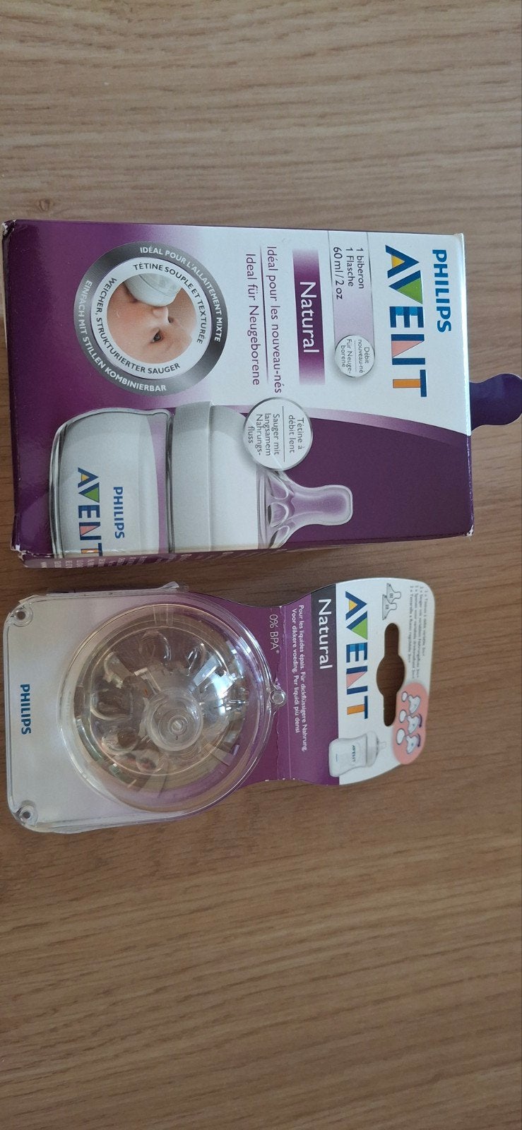 Philips Avent Natural Babyfles en Speen - Nieuw, Ophalen, Nieuw, Philips Avent, Babyfles