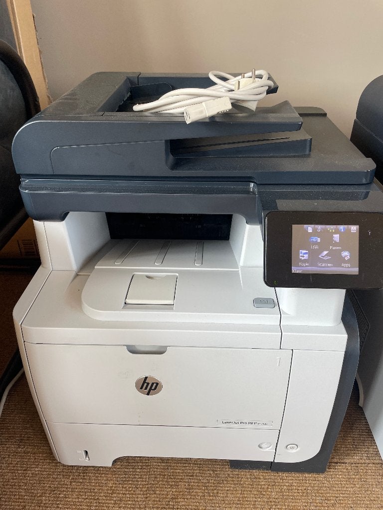 2x HP LaserJet Pro M521DN met 2 toners, Ophalen, Gebruikt, All-in-one, HP