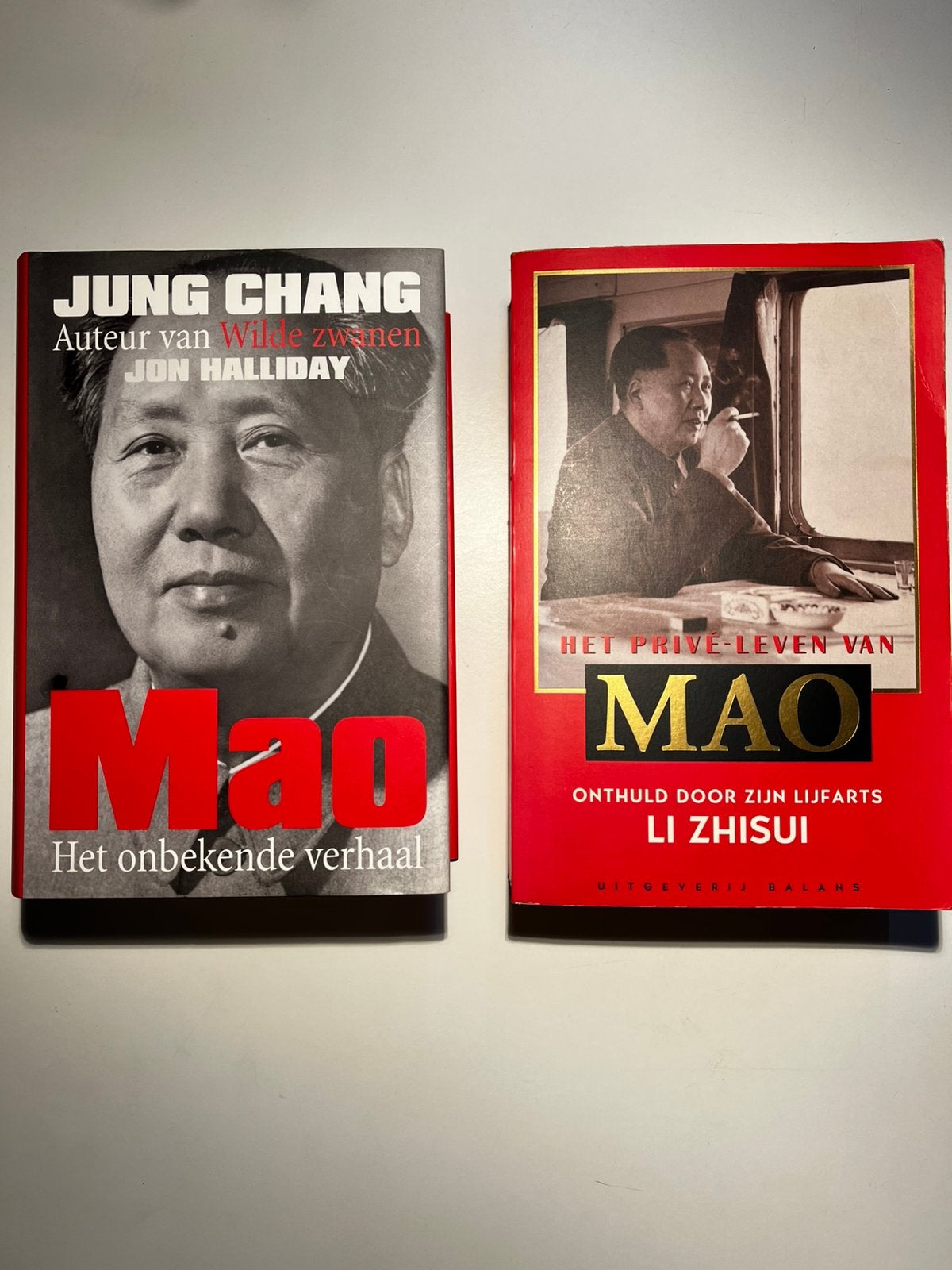 2x biografie MAO culturele revolutie China Beijing, Boeken, Ophalen of Verzenden, Zo goed als nieuw, Politiek