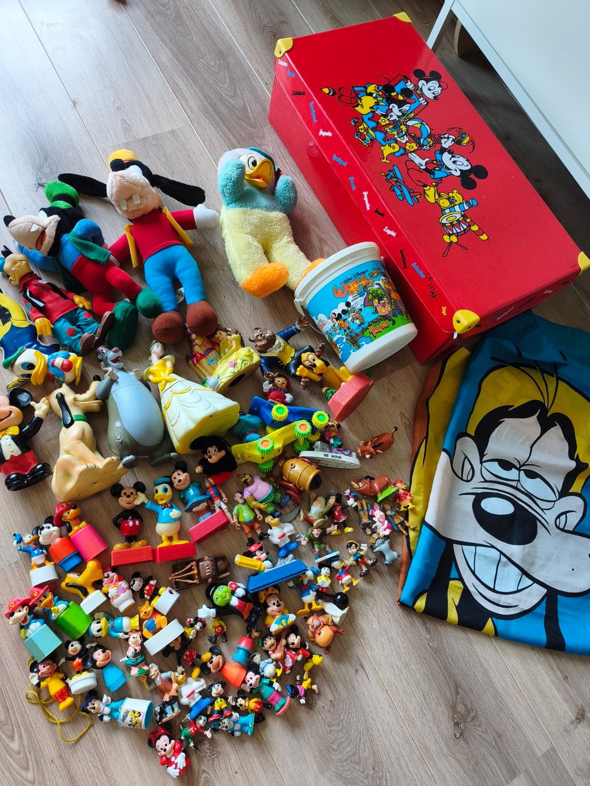 Vintage Speelgoed Disney Lot BIEDEN, Ophalen of Verzenden, Gebruikt