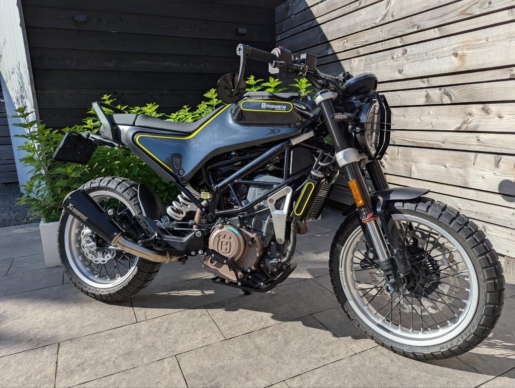 Husqvarna 401 Svartpilen 2018 (KTM 390), 390 cc, Gebruikt, Particulier, Minimaal motorrijbewijs A2