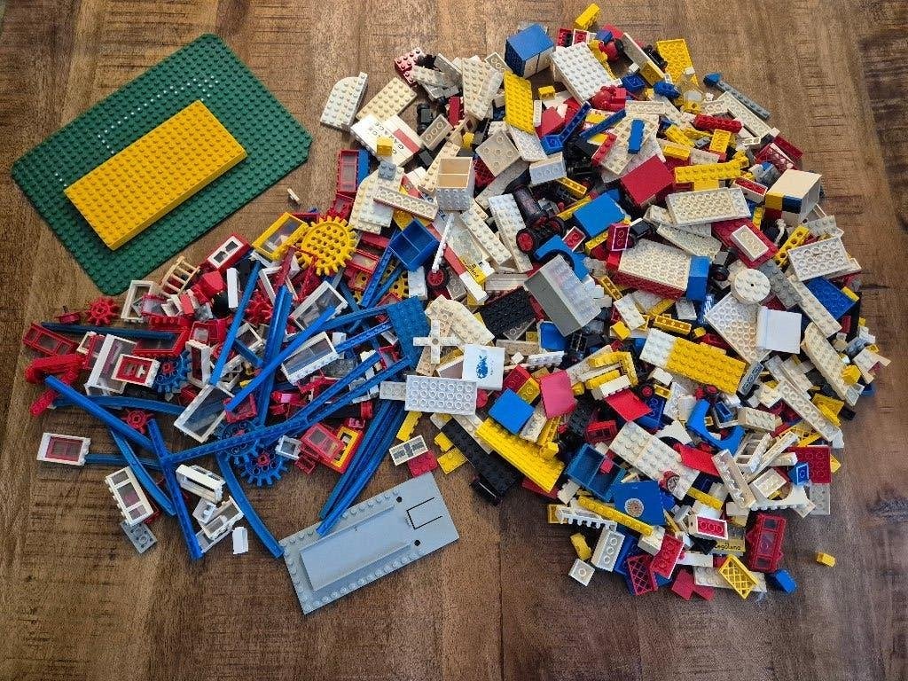 2kg Lego vooral Jaren '80, Ophalen of Verzenden, Gebruikt, Losse stenen, Lego