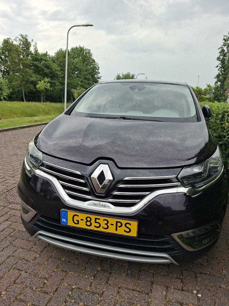 Renault Espace 1.6 DCI 118KW 2015 Zwart, Auto's, Renault, 4 cilinders, 2000 kg, 160 pk, 7 stoelen