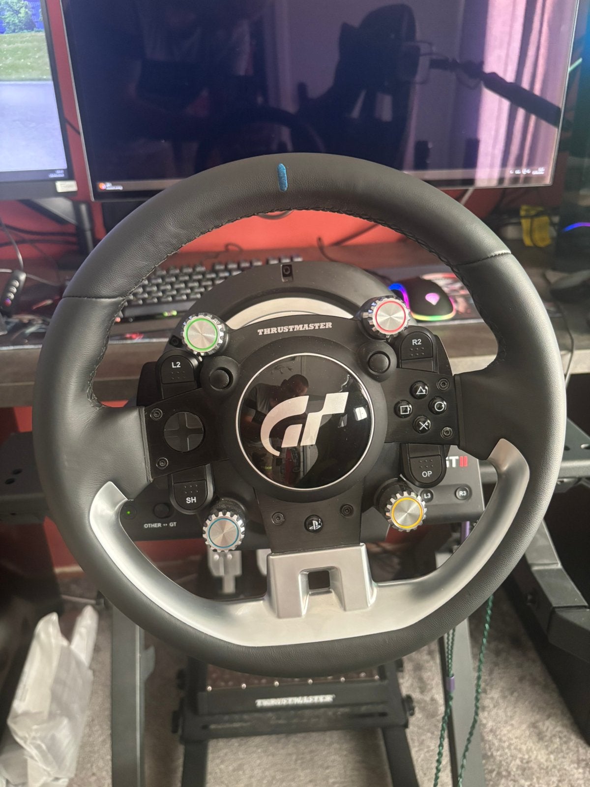 Thrustmaster TGT2 met TCLM loadcell pedalen, Spelcomputers en Games, Spelcomputers | Sony PlayStation Consoles | Accessoires, Ophalen