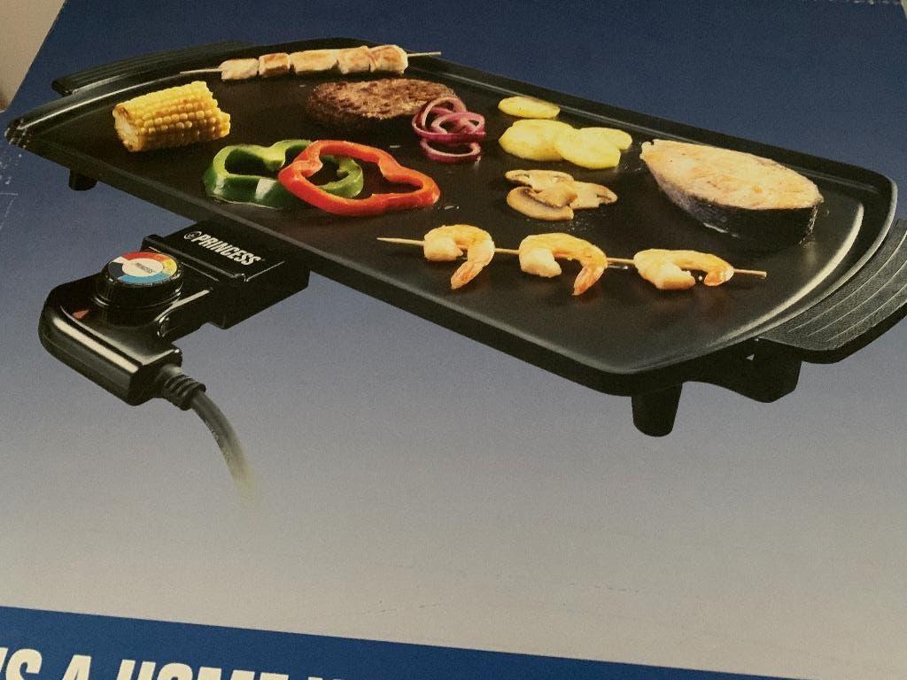 Grillplaat, Witgoed en Apparatuur, Grillplaten, Ophalen of Verzenden, Vaatwasmachinebestendig, Nieuw, Tafelgrill