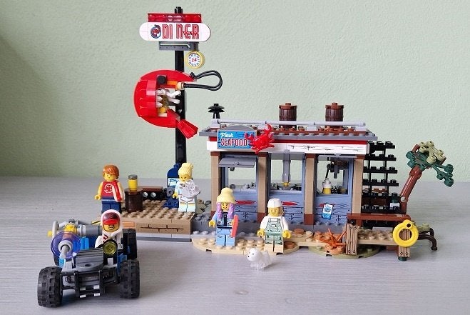 Lego Hidden Side Aanval op het Garnalententje 70422, Compleet, Gebruikt, Overige thema's, Lego