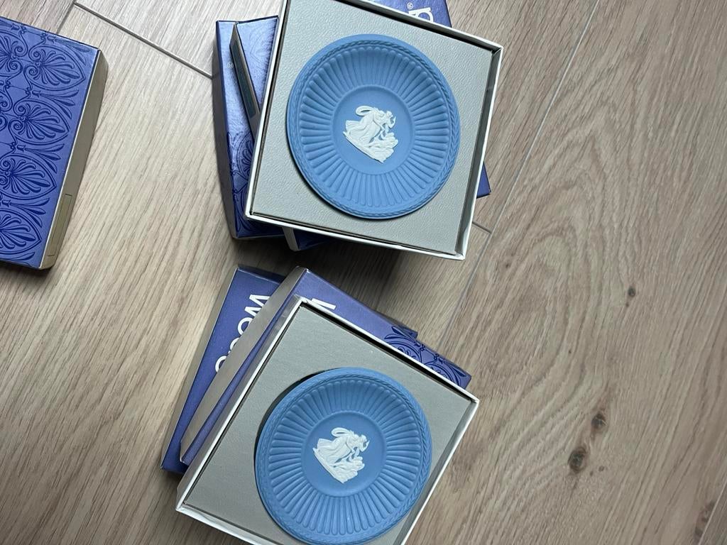 6x Wedgwood Jasperware schaaltjes– Made in England – in doos, Ophalen of Verzenden, Nieuw, Overige typen