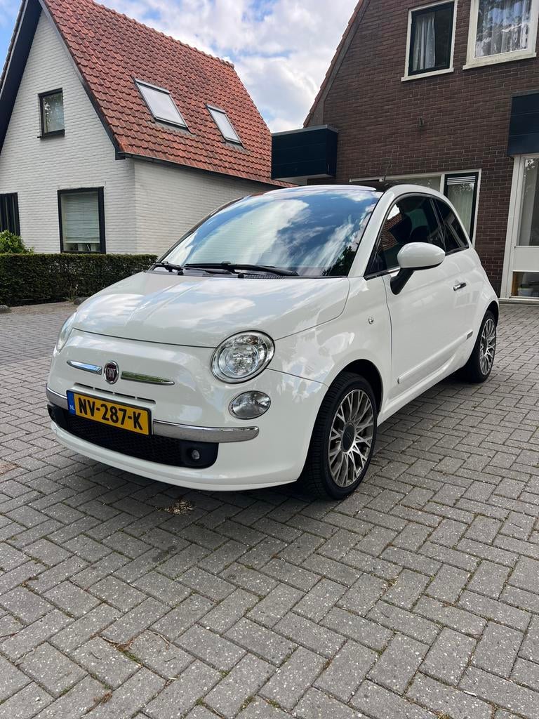 Fiat 500 1.2 Lounge | Pano | Airco | APK juni 2027, Voorwielaandrijving, Euro 5, Stof, 1242 cc