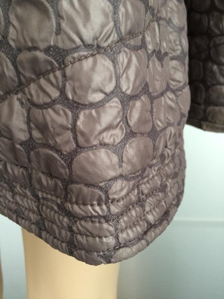 C498 Easy Comfort Maat M=38/40 jas winter winterjas bruin, Kleding | Dames, Maat 38/40 (M), Bruin, Ophalen of Verzenden, Zo goed als nieuw