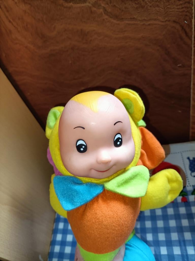 Glow worm pop knuffel met lampje 30 cm groot, Ophalen of Verzenden, Zo goed als nieuw, Overige typen