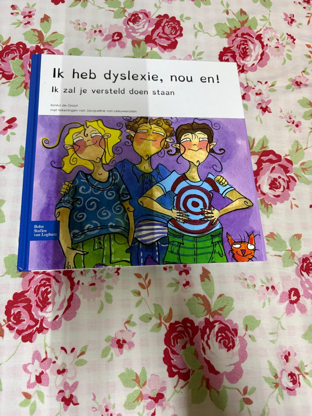 Ik heb dyslexie, nou en! Hardcover boek over dyslexie, Ophalen of Verzenden, Gelezen, 3 tot 4 jaar