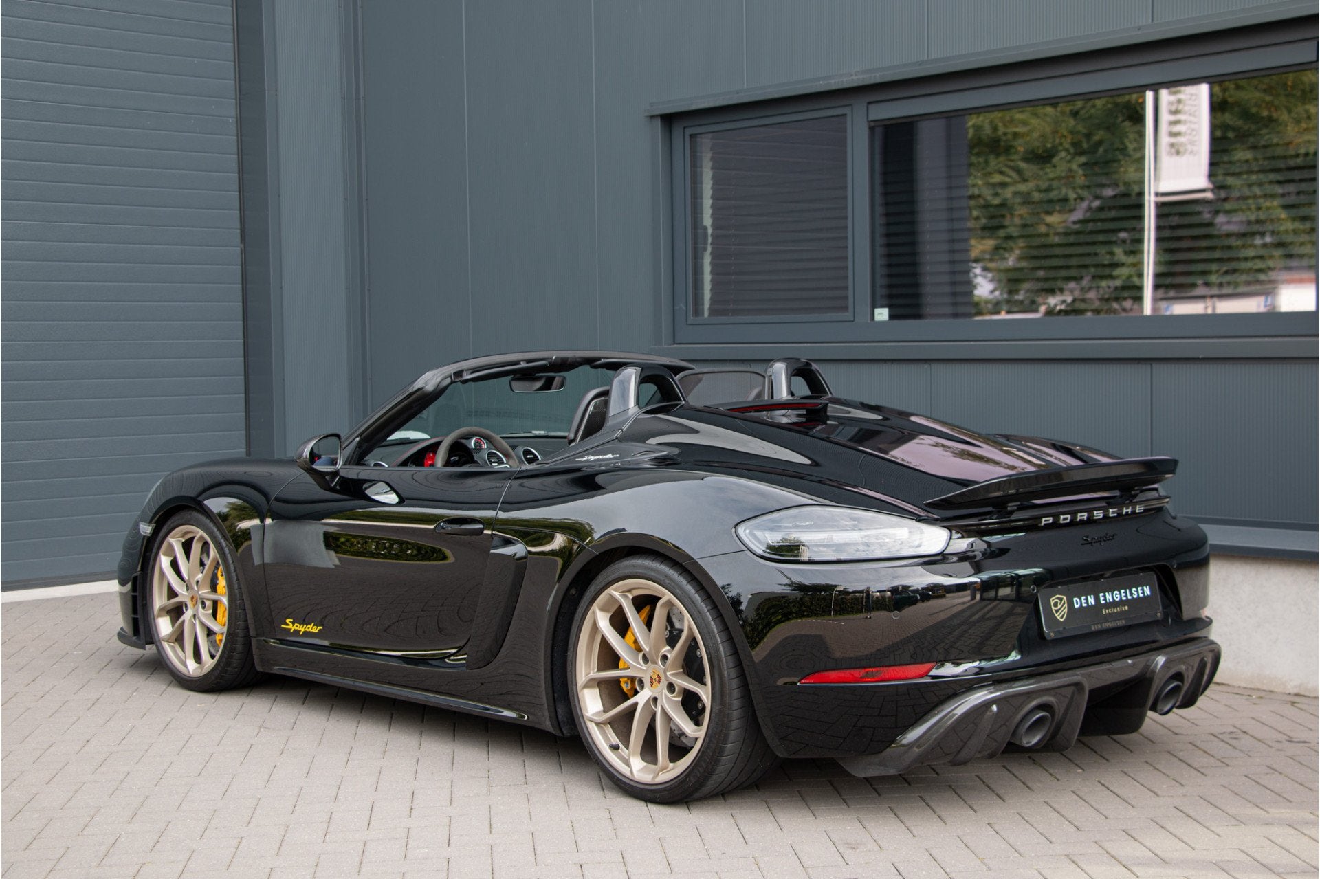 Porsche 718 Spyder 4.0 | Keramische | 918 Carbon Seats | PAS, Auto's, Automaat, Achterwielaandrijving, Gebruikt, Cabriolet