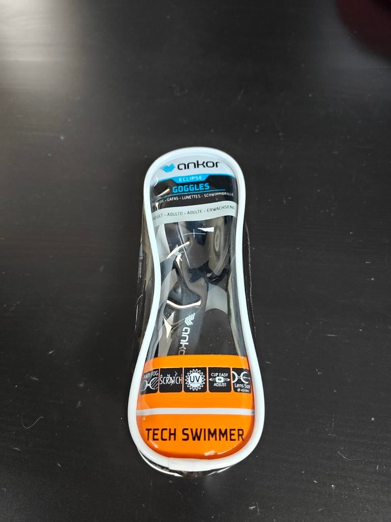 Ankor Eclipse Goggles - Tech Swimmer Zwembril, Sport en Fitness, Ophalen of Verzenden, Nieuw