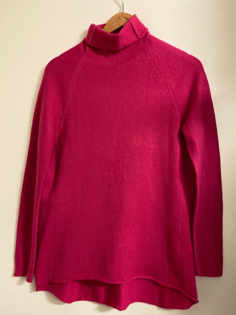 Wol & Cashmere Coltrui S/M, Ophalen of Verzenden, Nieuw, Maat 38/40 (M), Roze