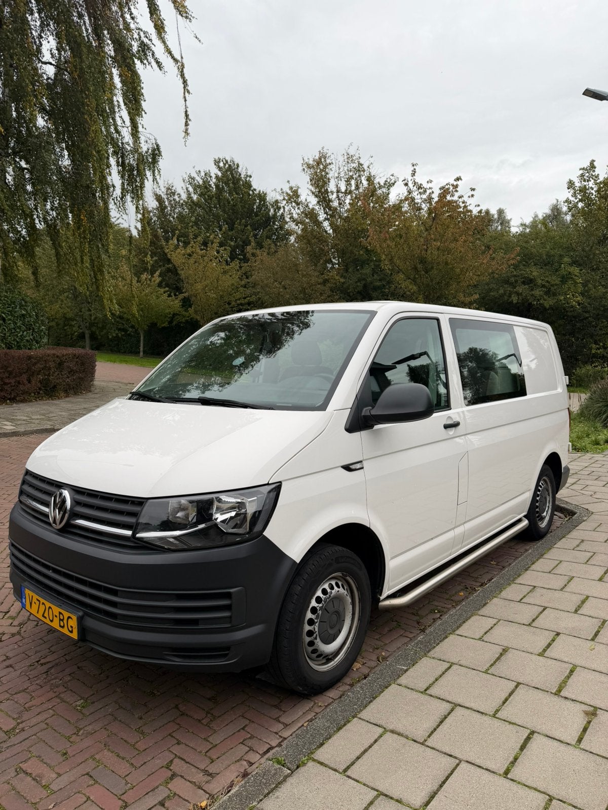 Volkswagen Transporter T6  2.0 TDI DC Airco Dealer onderhoud, Voorwielaandrijving, Dealer onderhouden, Stof, Euro 6