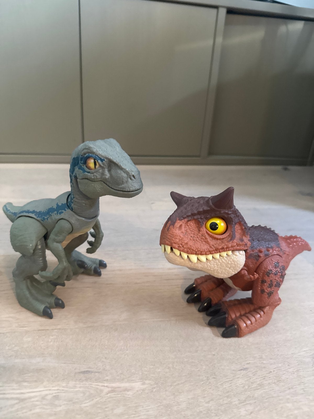 Jurassic World Dinosaurus Speelgoed Set (2 stuks), Ophalen, Gebruikt, Jongen of Meisje