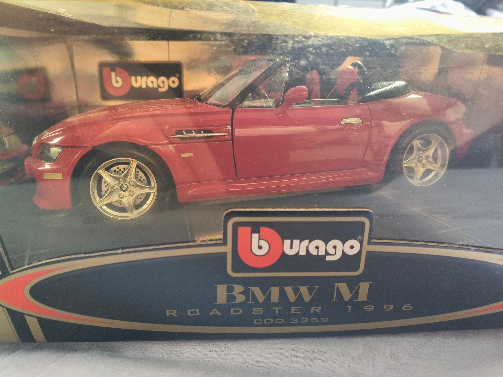 Burago BMW M Roadster 1996 - Schaalmodel 1:18, Ophalen of Verzenden