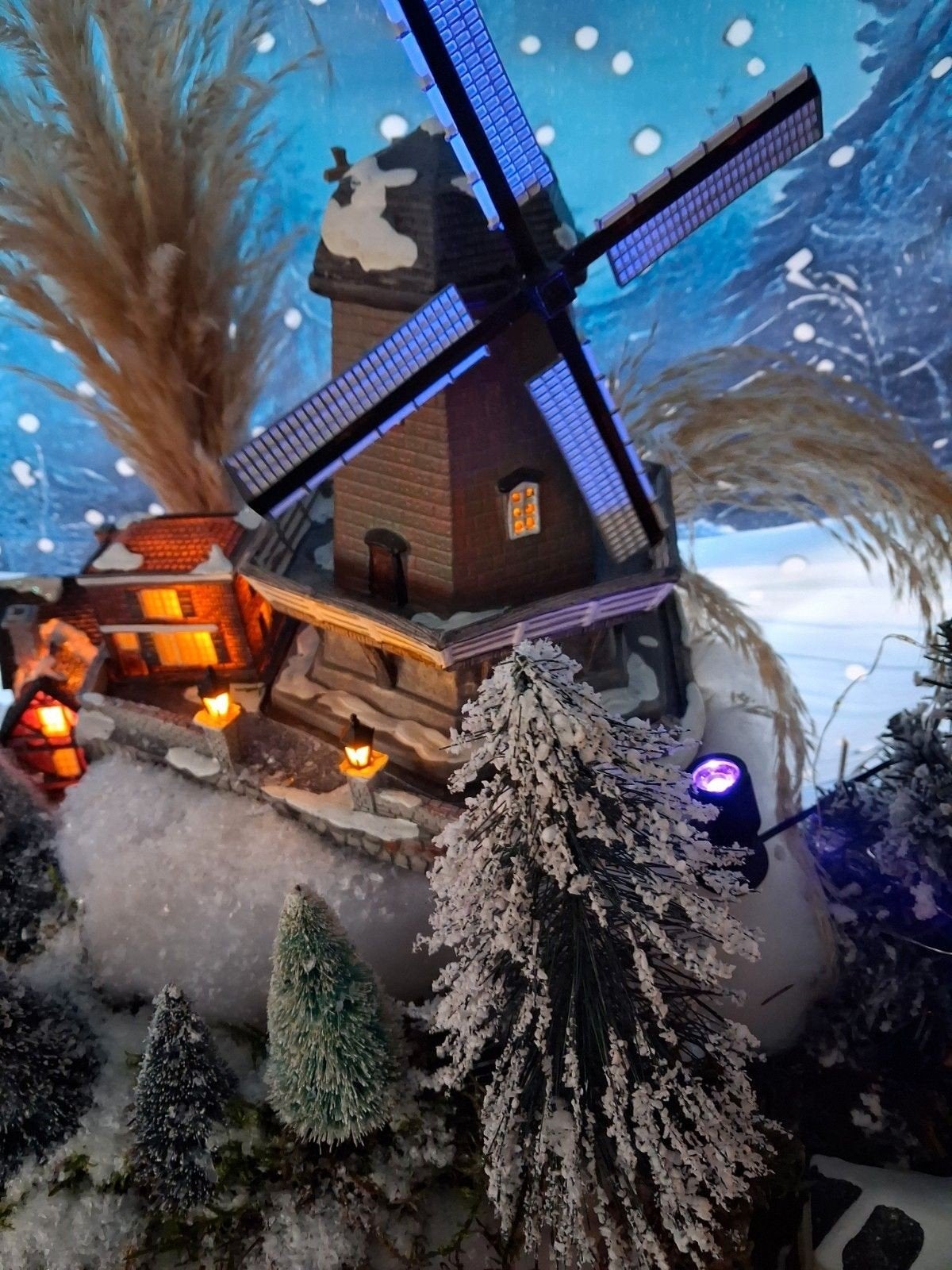Kerstdorp te koop, Ophalen