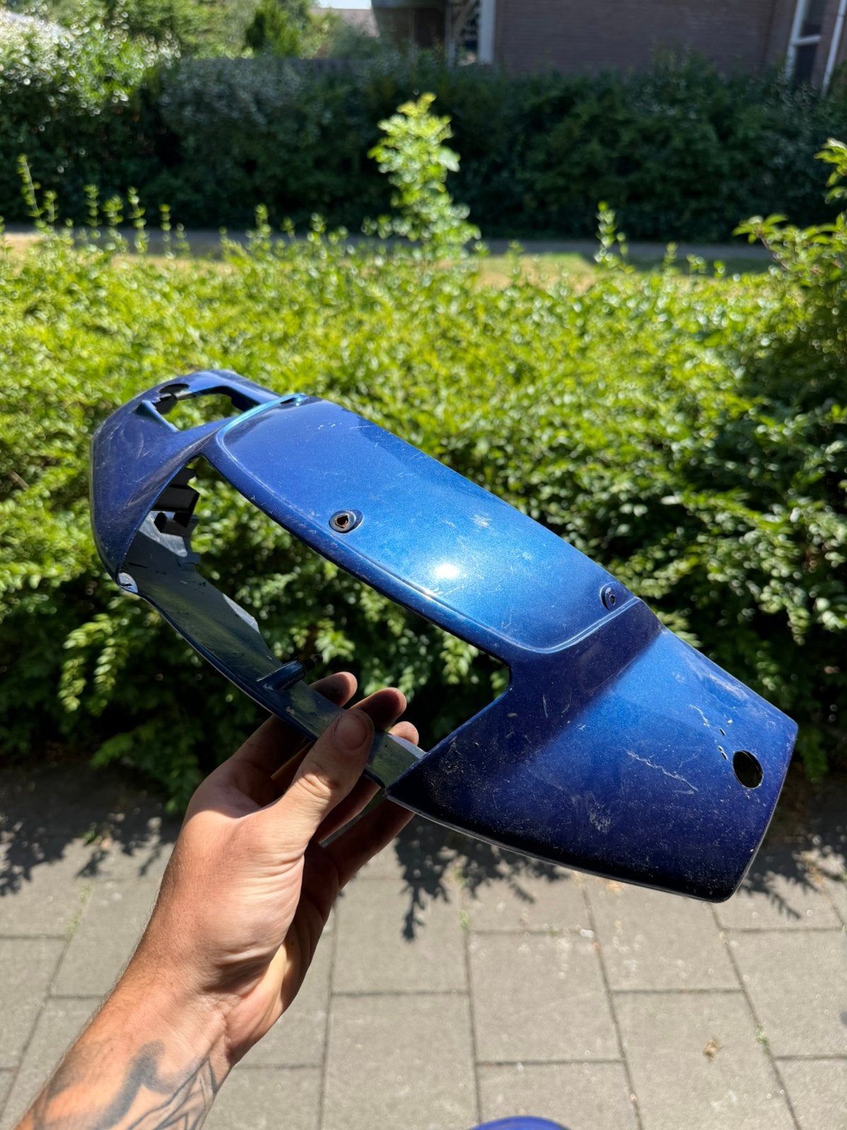 Skr stuurkap blauw 125/180, Ophalen of Verzenden, Zo goed als nieuw, Kap