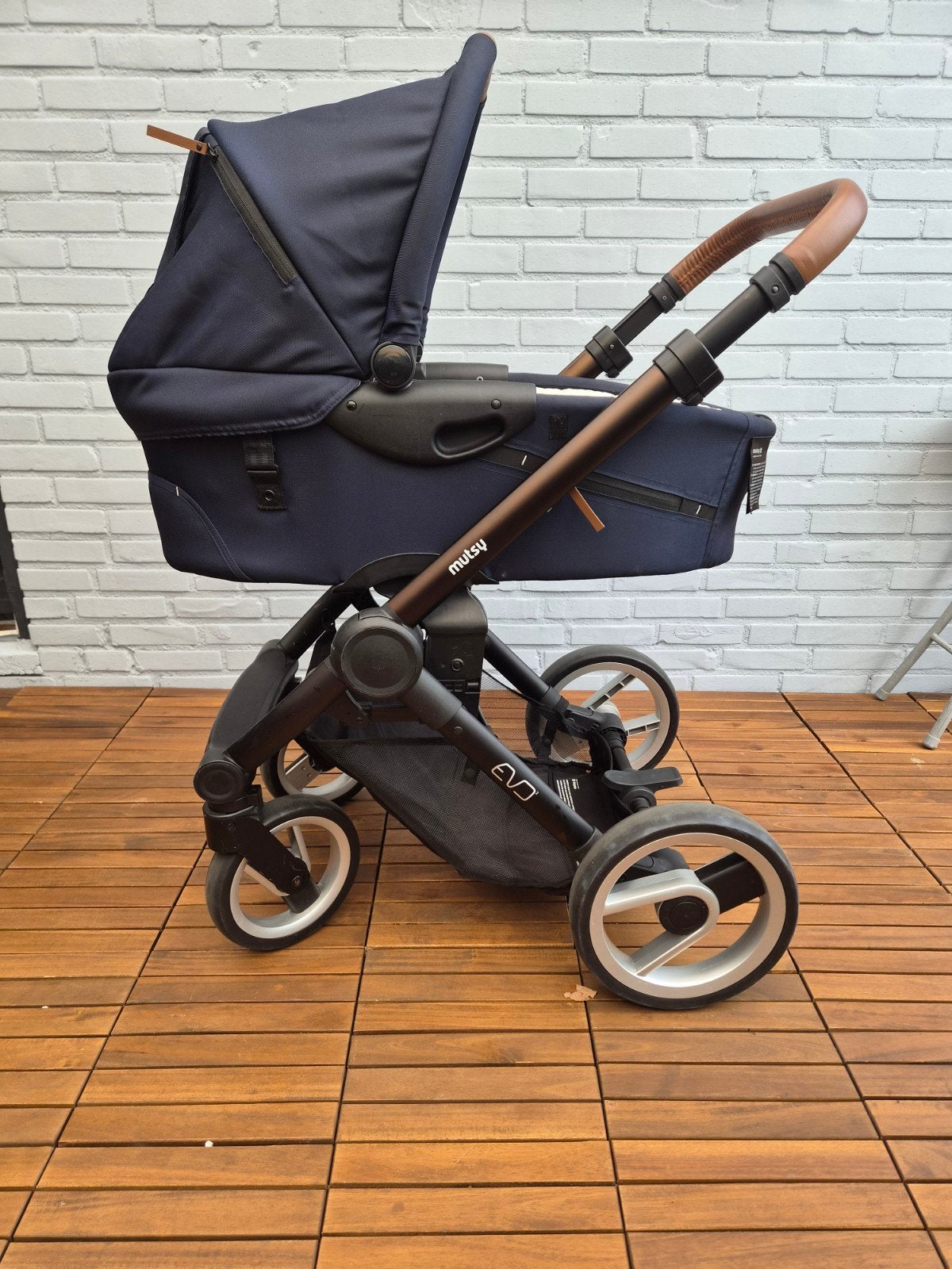 Mutsy Evo Urban Nomad Combiwagen met autostoeltje, Ophalen