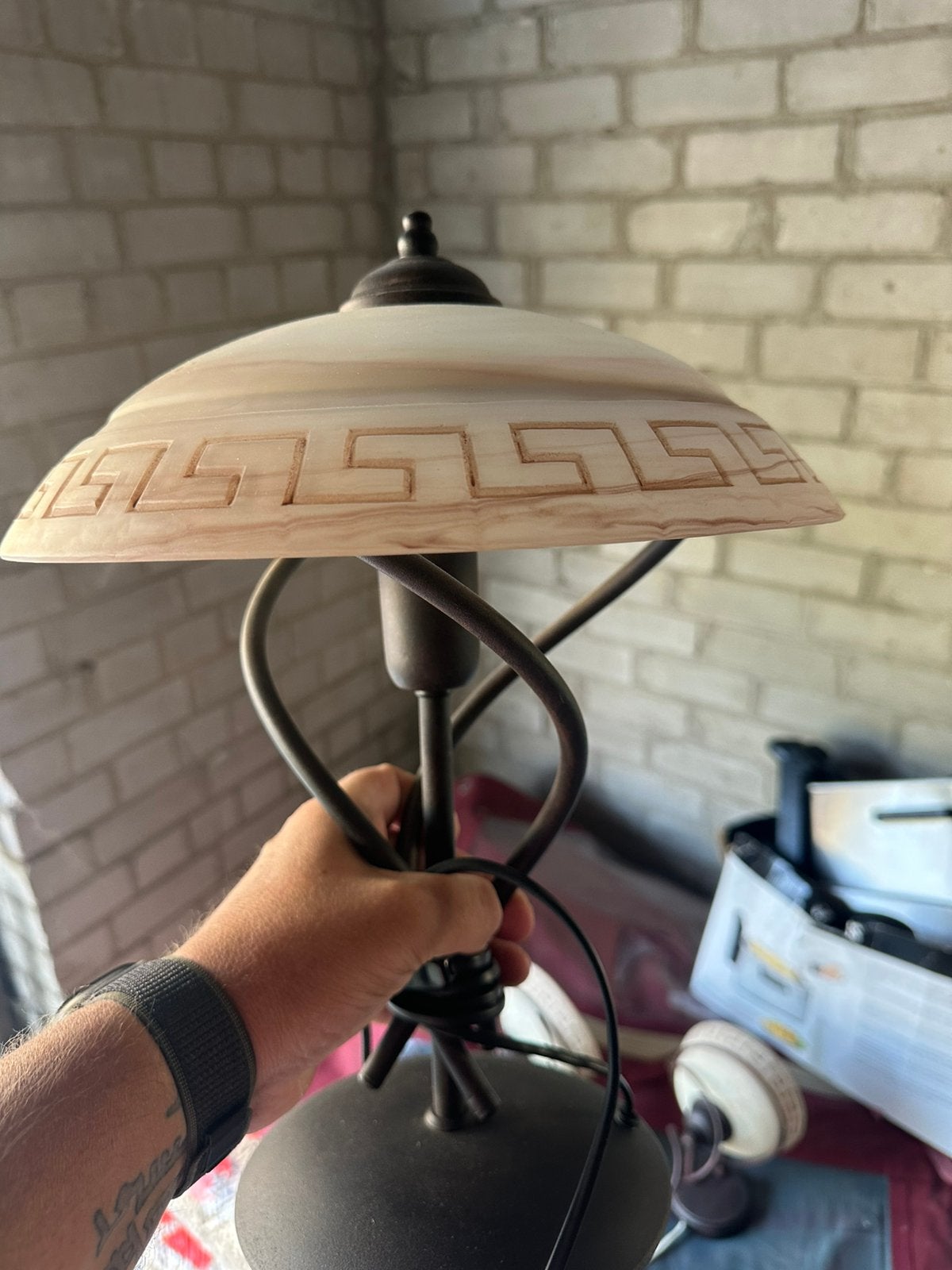 Tafel lampje, Ophalen of Verzenden, Zo goed als nieuw