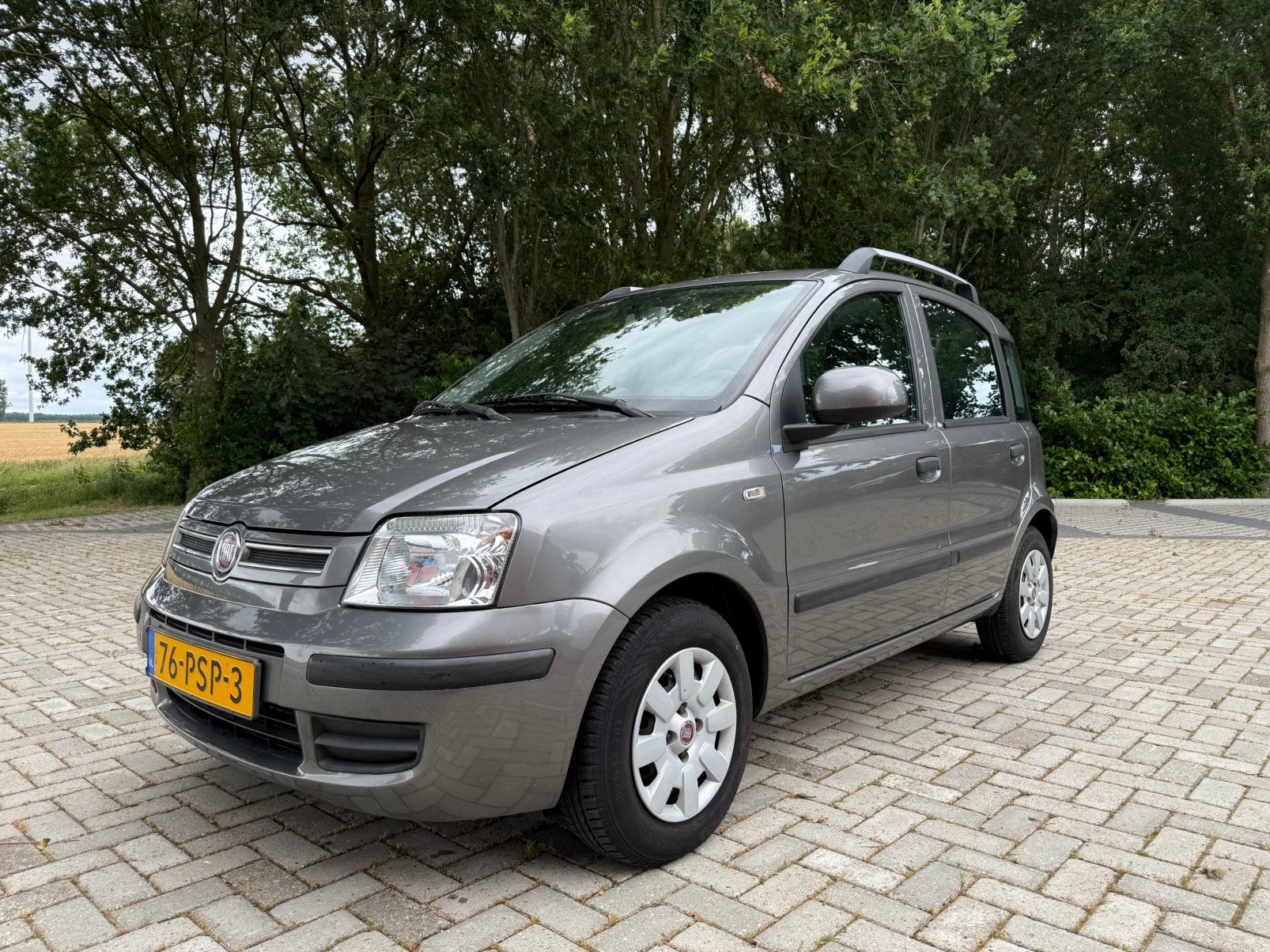 Fiat Panda 1.2 Dynamic 5d. 2011 Grijs 62000km 1e eigenaar., Auto's, Origineel Nederlands, Handgeschakeld, Zilver of Grijs, 69 pk