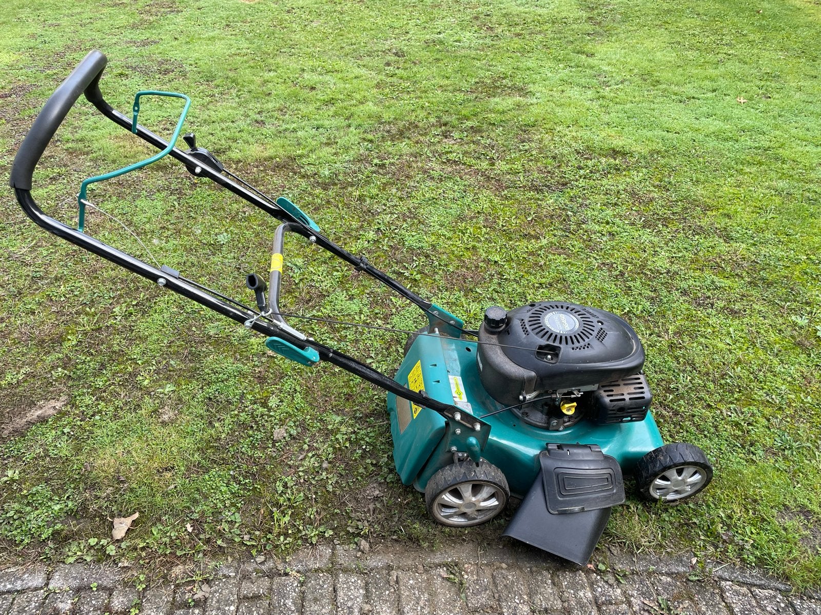 Rhodos BM460 Benzine Grasmaaier, Ophalen, Cirkelmaaier, Gebruikt, 40 t/m 49 cm