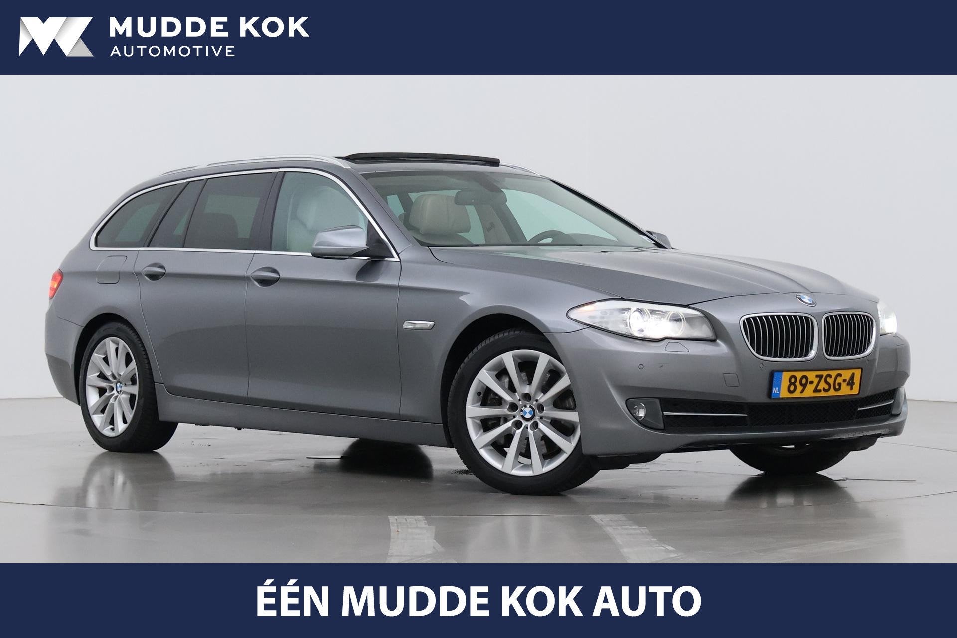 BMW 5-serie Touring 530i Upgrade Edition | Panoramadak | Led, Euro 5, Achterwielaandrijving, Gebruikt, Zwart