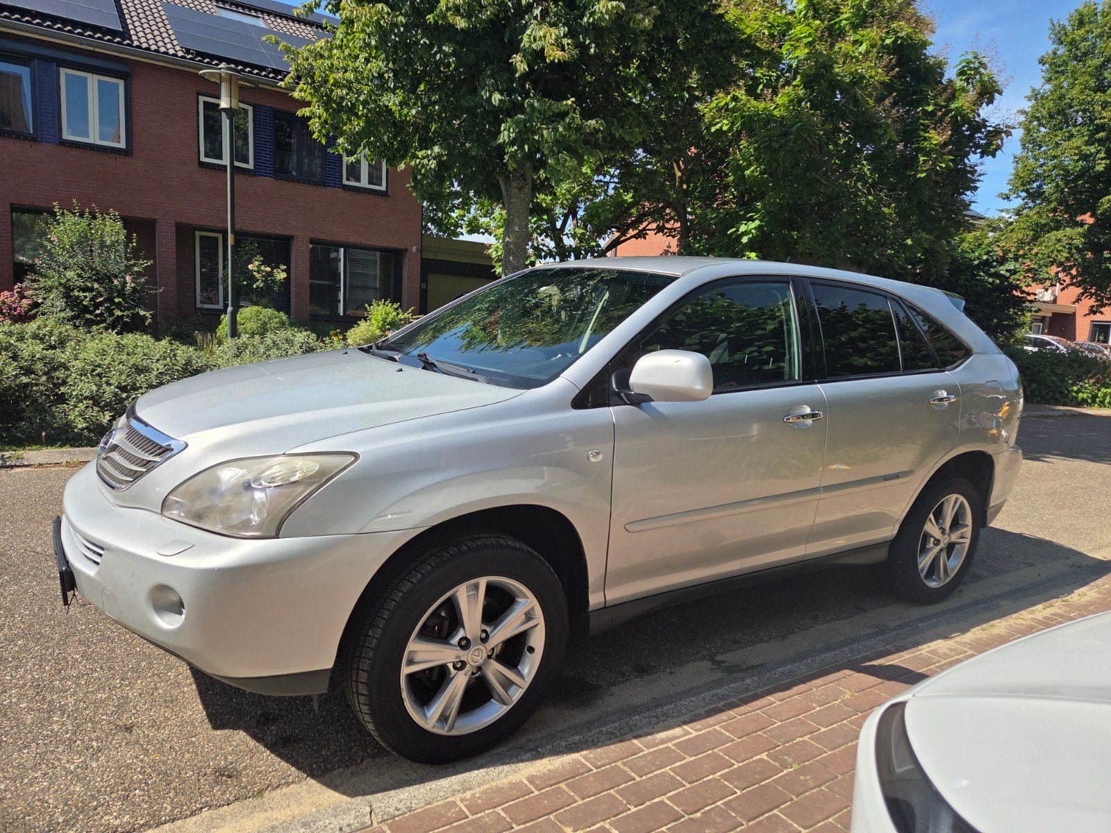 Lexus RX(-H) 400H 3.3 V6 AUT 2008 Grijs, Auto's, Automaat, 3311 cc, Origineel Nederlands, 211 pk