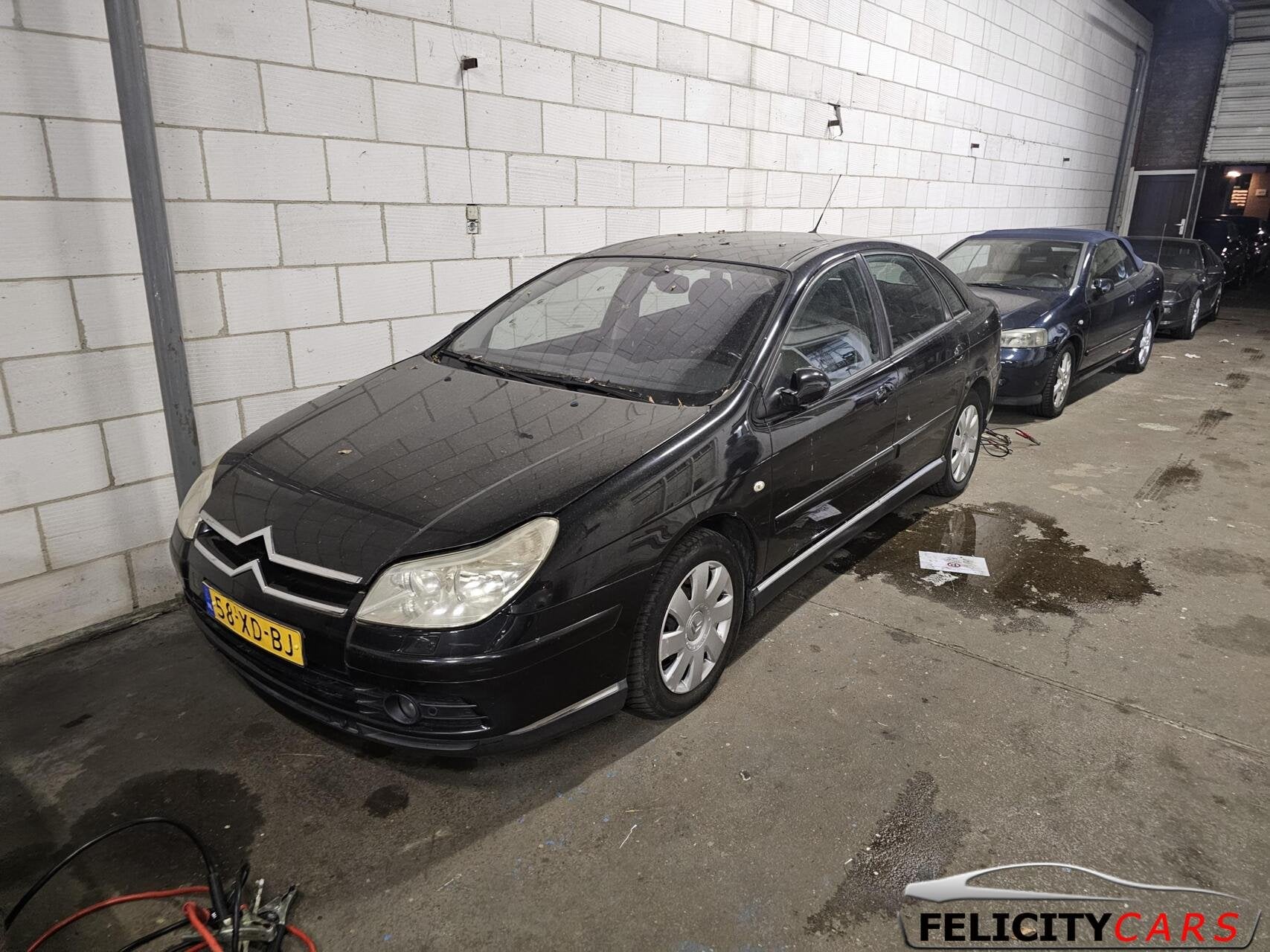 Citroen C5 2.0-16V Caractère, Auto's, Citroën, 4 cilinders, Zwart, Origineel Nederlands, Bedrijf