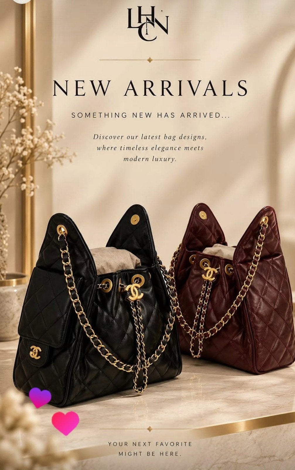 Luxe Designer Tas - Nieuwe Collectie, Ophalen of Verzenden, Nieuw, Zwart, Handtas