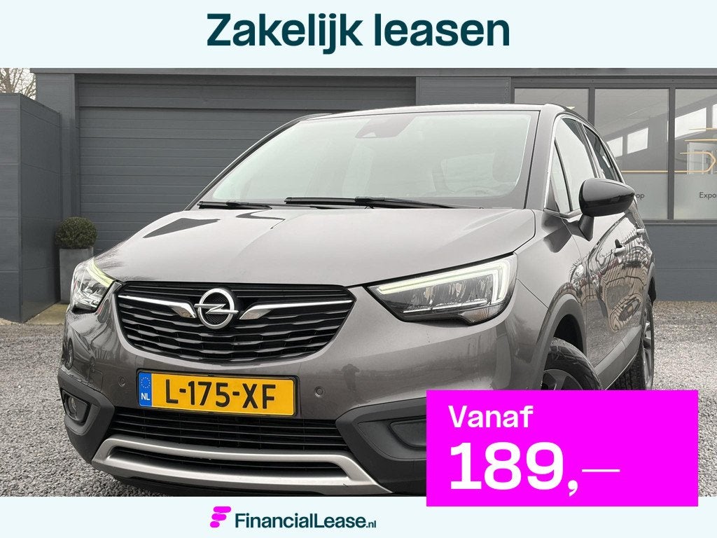 Opel Crossland X 1.2 Turbo Innovation 360 Camera,Afn.Trekh, Gebruikt, 1199 cc, Bedrijf, Handgeschakeld