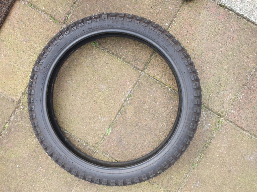 2 Bridgstone Orginele classic banden voor div Honda o.a PX50, Fietsen en Brommers, Brommeronderdelen | Oldtimers, Ophalen of Verzenden