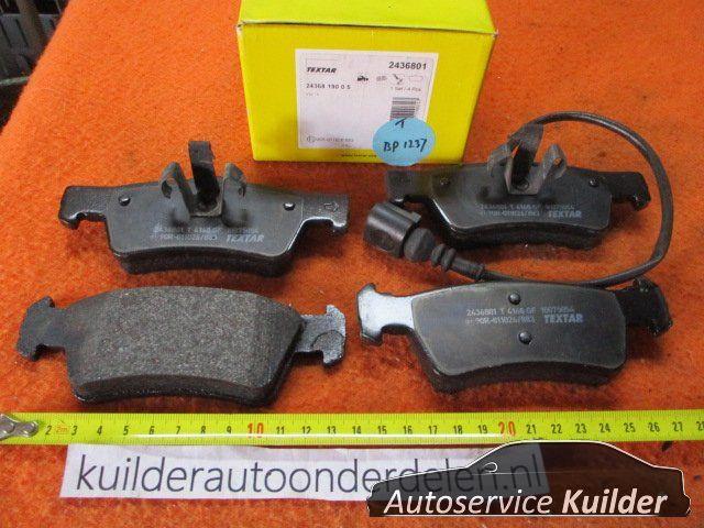 Remblokken achter vw t5 Touareg  BP1237 Textar 2436801  7H86, -, Volkswagen, -, Nieuw