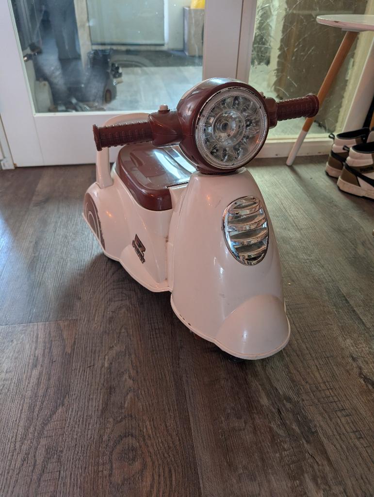 Retro kinderscooter/loopscooter, Ophalen, Gebruikt