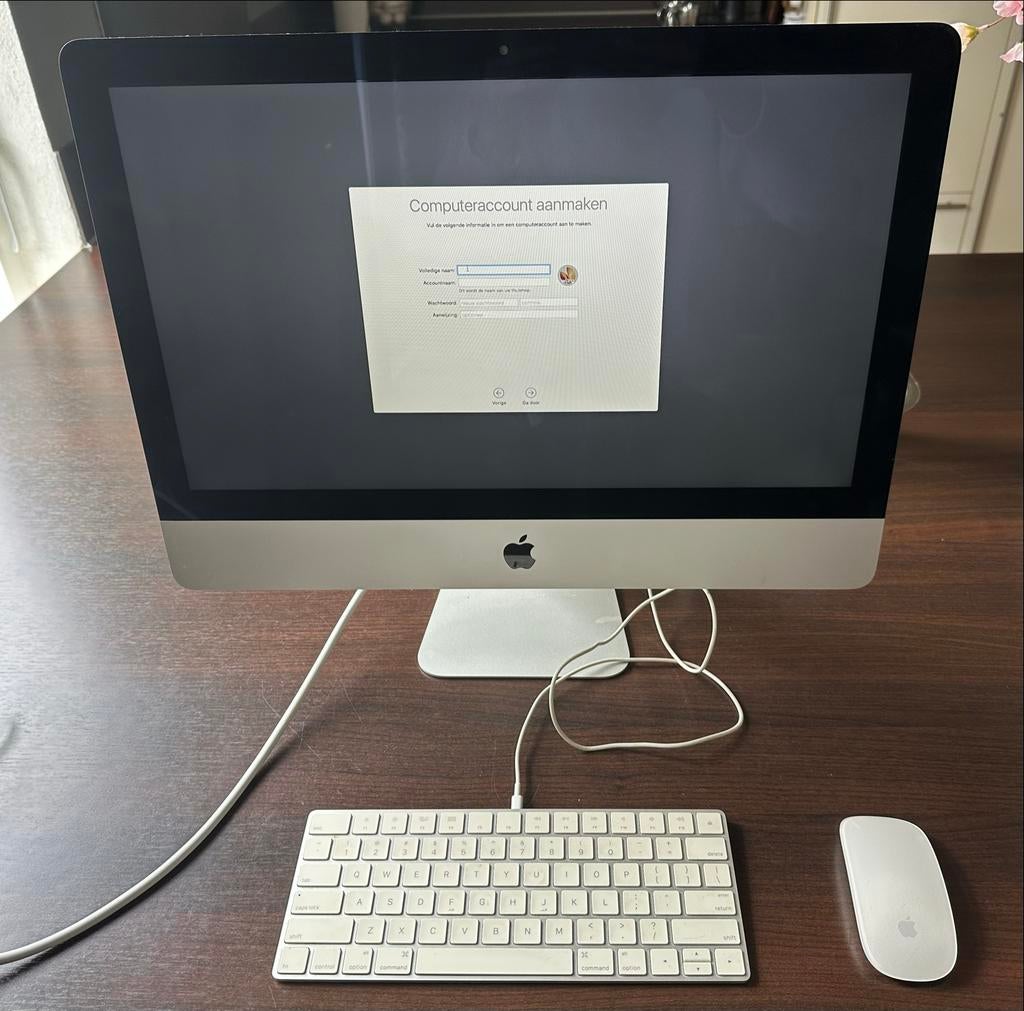 iMac 21.5 inch, 8 GB, 2015, Ophalen of Verzenden, Gebruikt, 8 GB, IMac