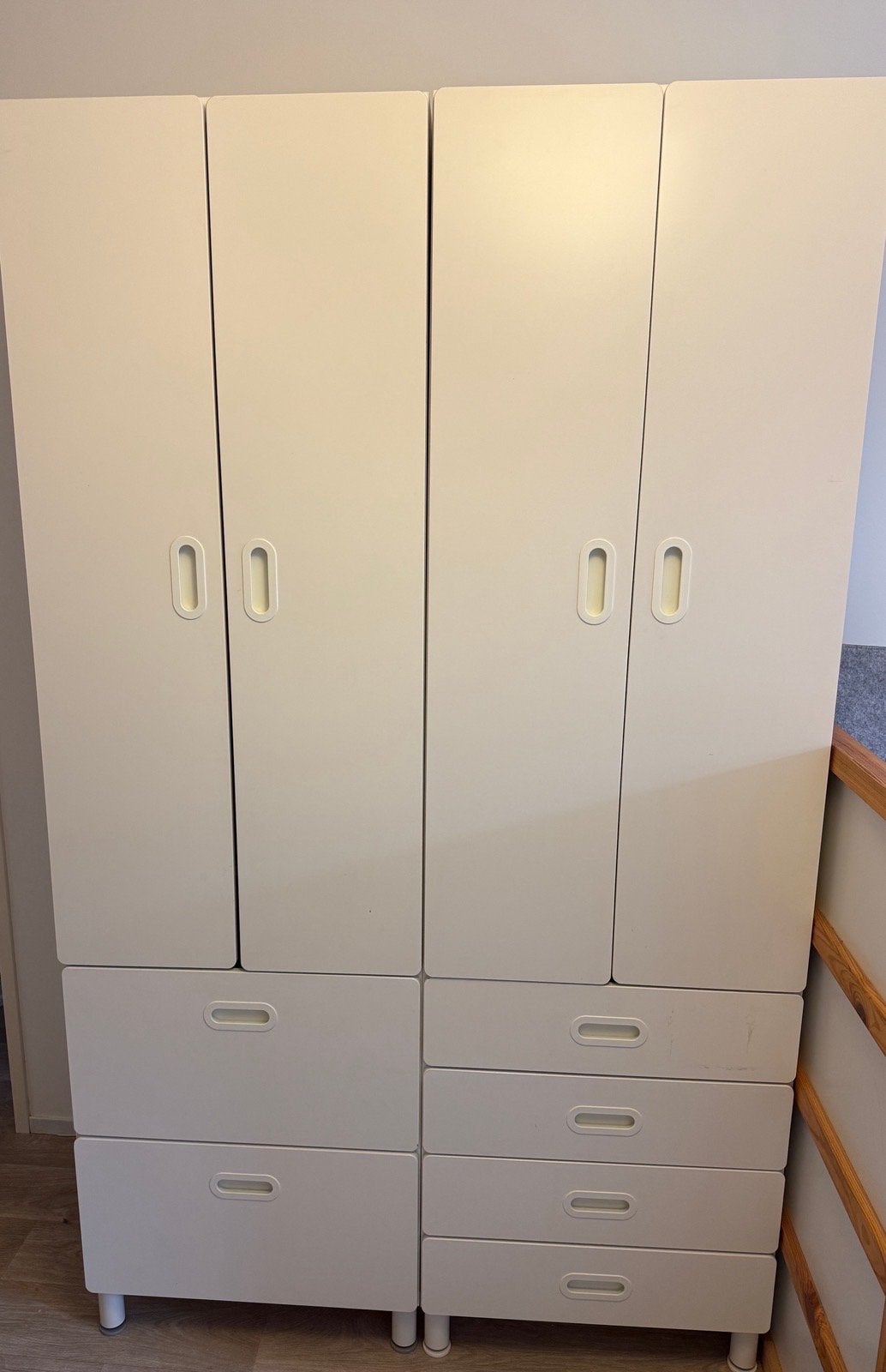 IKEA Stuva/Fritids Kinderkledingkasten wit - Gebruikt, Ophalen, Gebruikt, 50 tot 70 cm, 105 cm of meer