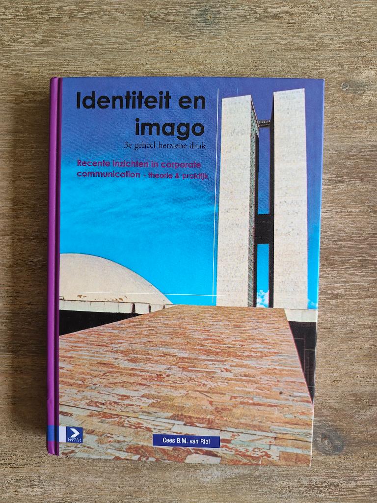 4837 identiteit en imago - cees van riel, Verzenden, Zo goed als nieuw