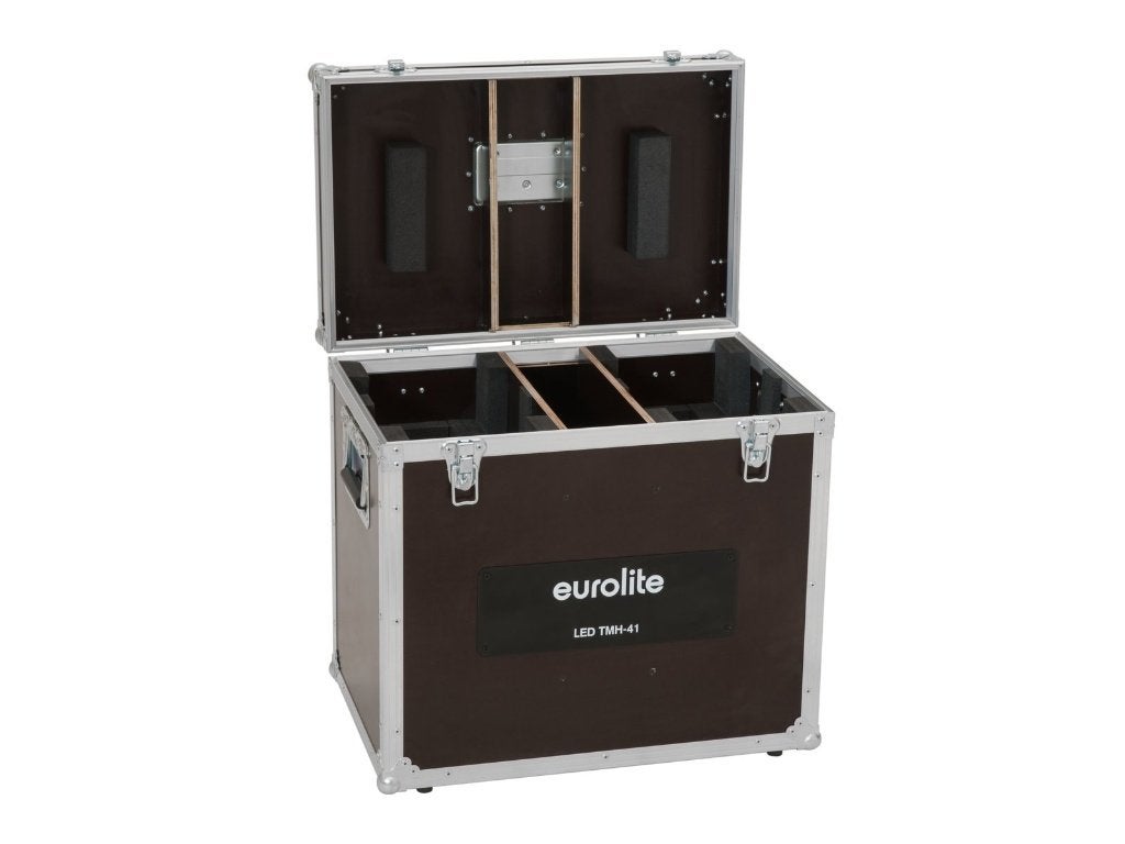 EUROLITE Set LED TMH-41 Hypno Moving Head Spot + Flightcase, Muziek en Instrumenten, Geluidgestuurd, ., Nieuw, Ophalen of Verzenden