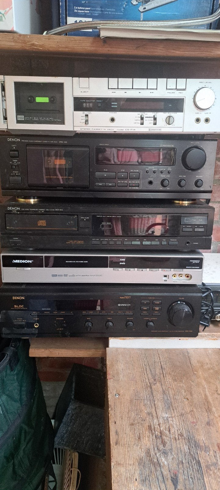 Vintage hifi-set, Audio, Tv en Foto, Stereo-sets, Ophalen, Gebruikt, Denon, Losse componenten