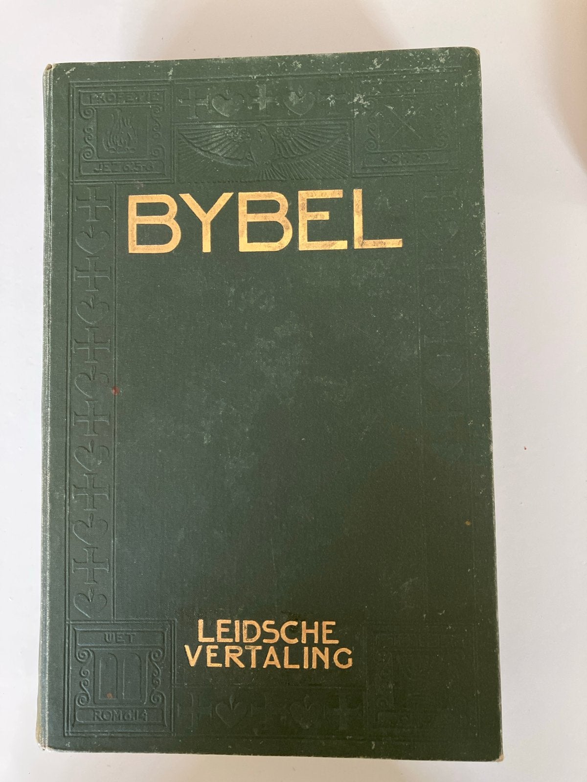 Antieke Bybel - Leidse Vertaling uit 1914, Antiek en Kunst, Ophalen