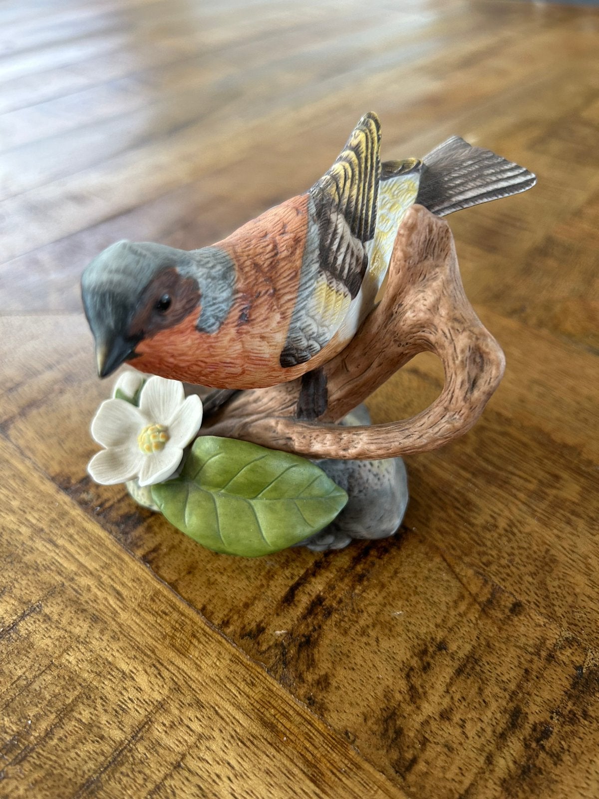 Porseleinen vogel (Vink) van Franklin Mint, Ophalen of Verzenden, Zo goed als nieuw, Porselein, Beeldje(s)