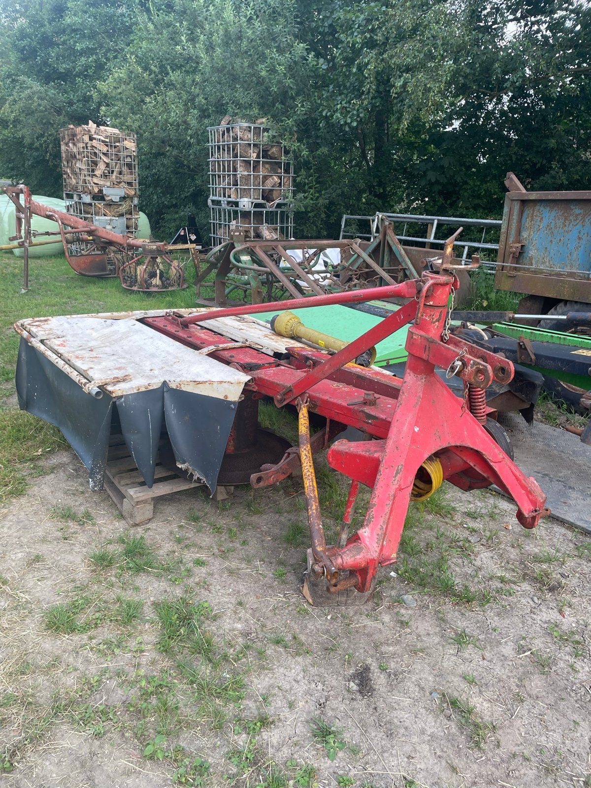 PZ 135  trommelmaaier, Ophalen, Glastuinbouw, Weidebouw
