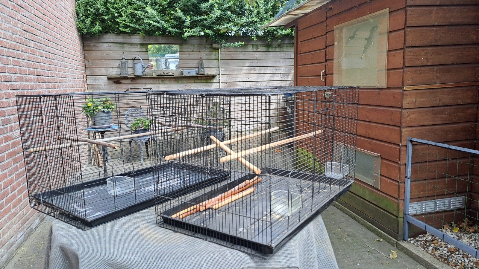 Vogelkooi 75 x 45 x 45 cm., Ophalen, Gebruikt, 75 tot 110 cm, Minder dan 65 cm